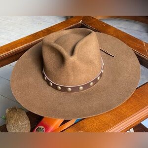 Idyllwind Womens Hat by Miranda Lambert Brown Wool Western Cowgirl Hat One Size